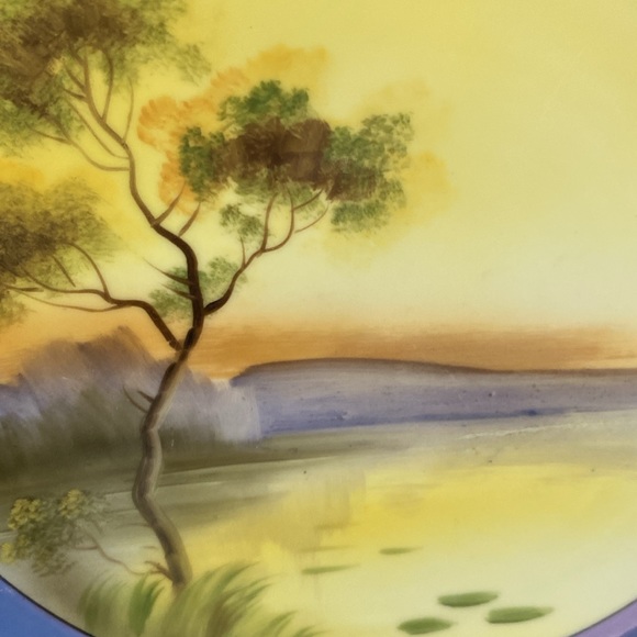 Noritake Japan Porcelain Handpainted Plate - Picture 3 of 5